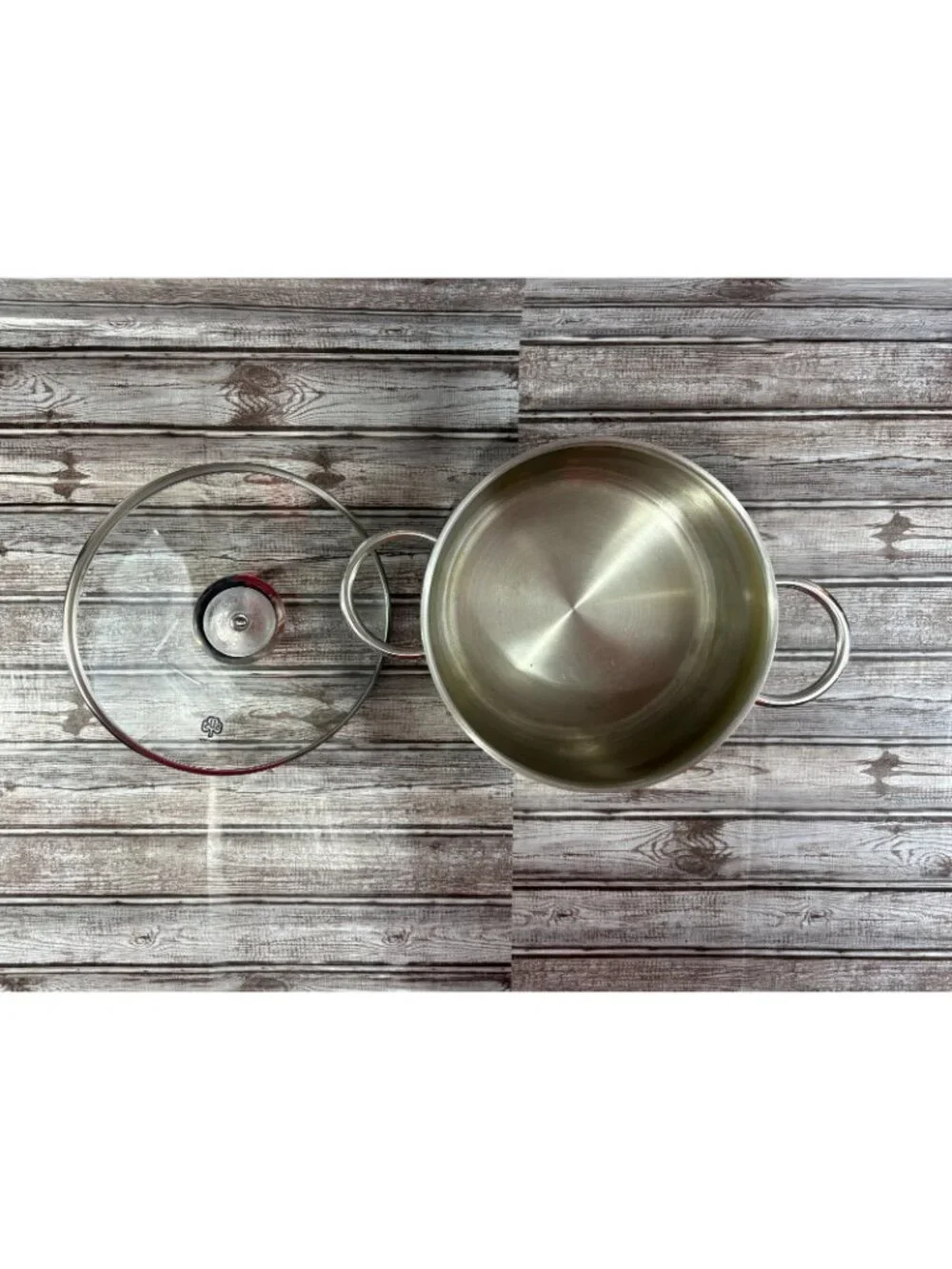 SCHULTE-UFER Stainless Steel 18/10 -5Qt Stock Pot W/Lid Induction Ready